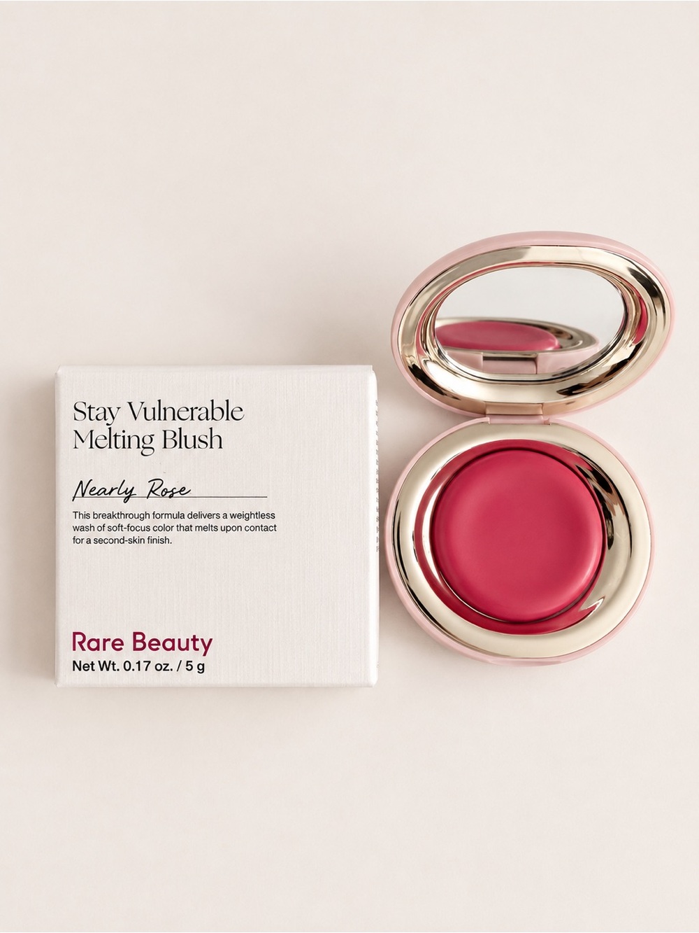 Rare Beauty Melting Blush — Nearly Rose